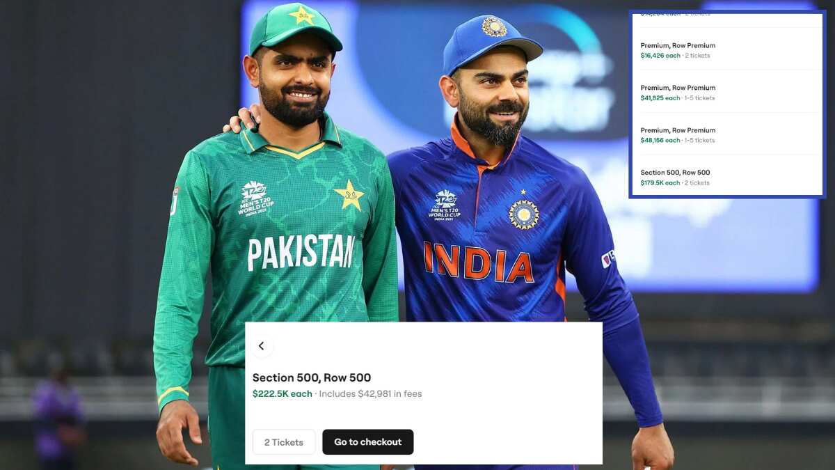 T20 World Cup 2024 Tickets for India vs Pakistan match in USA selling
