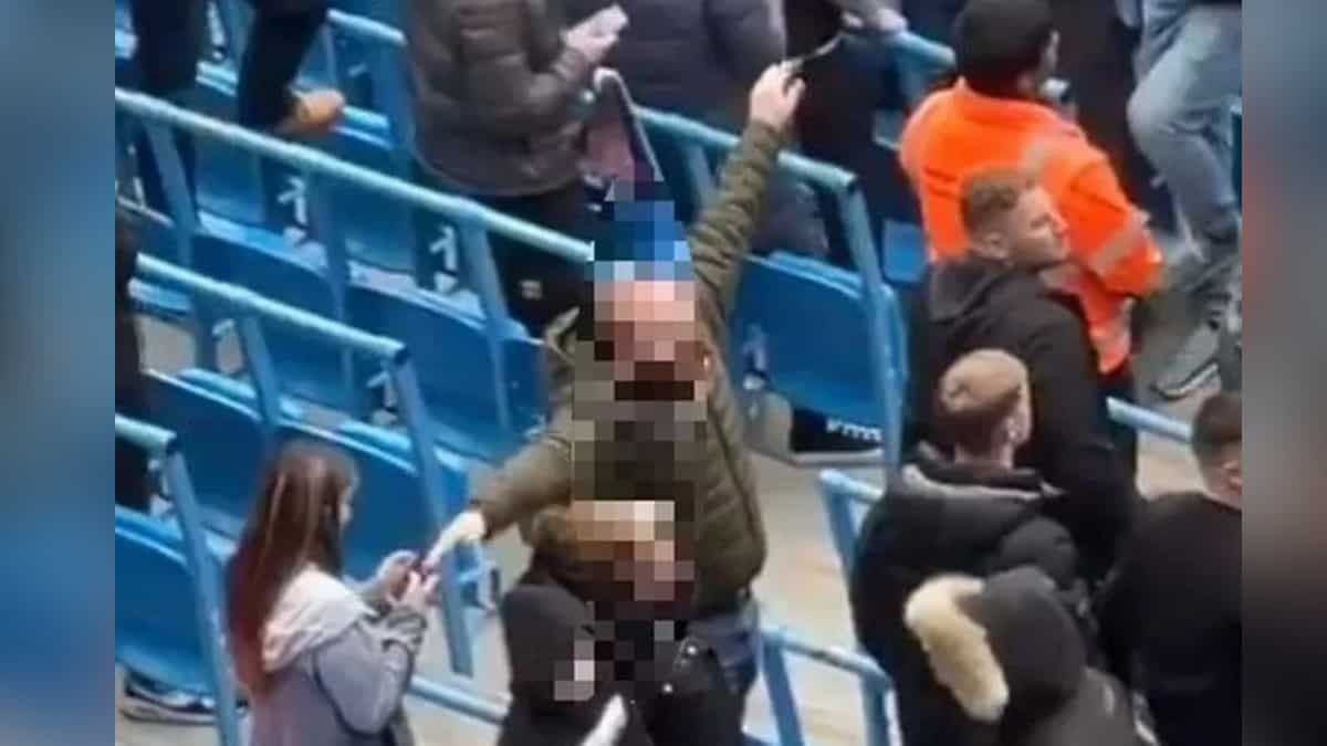 Manchester City fan arrested on suspicion of mocking Munich air disaster during derby match