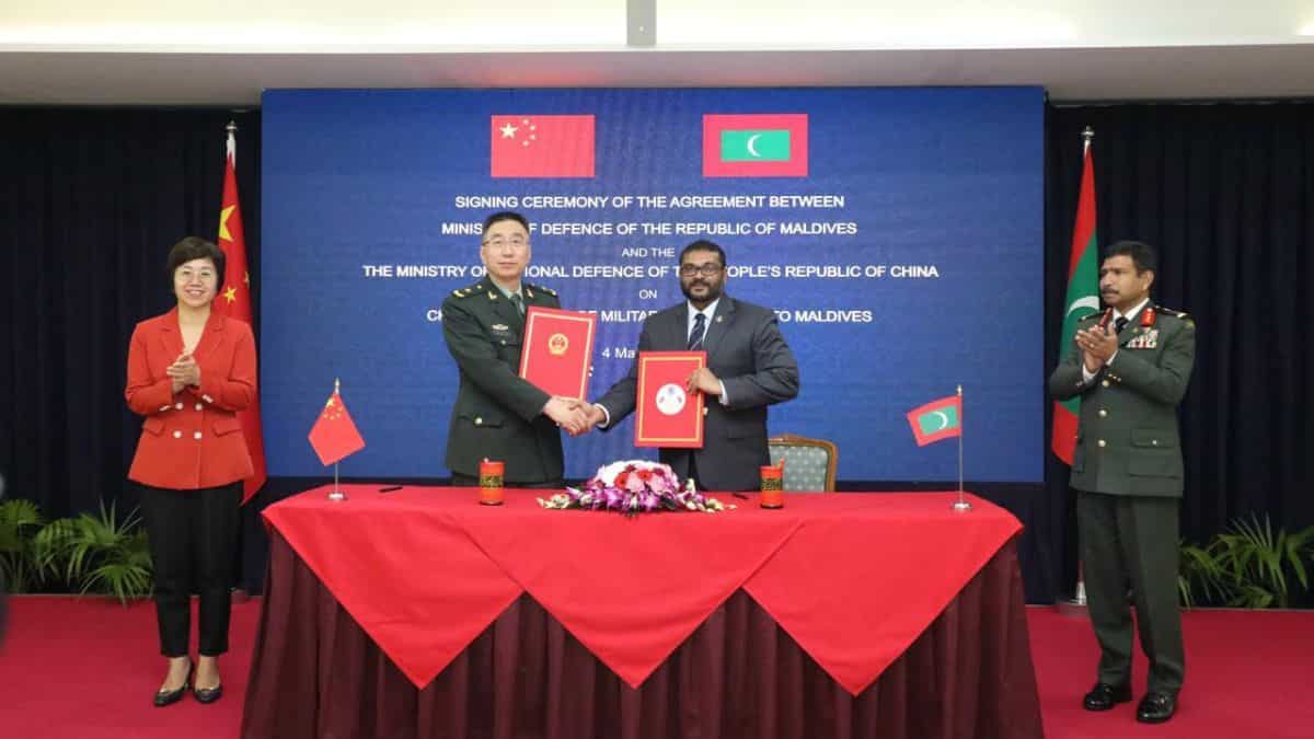 Maldives to get free military assistance from China, inks agreement to promote 'stronger' bilateral ties