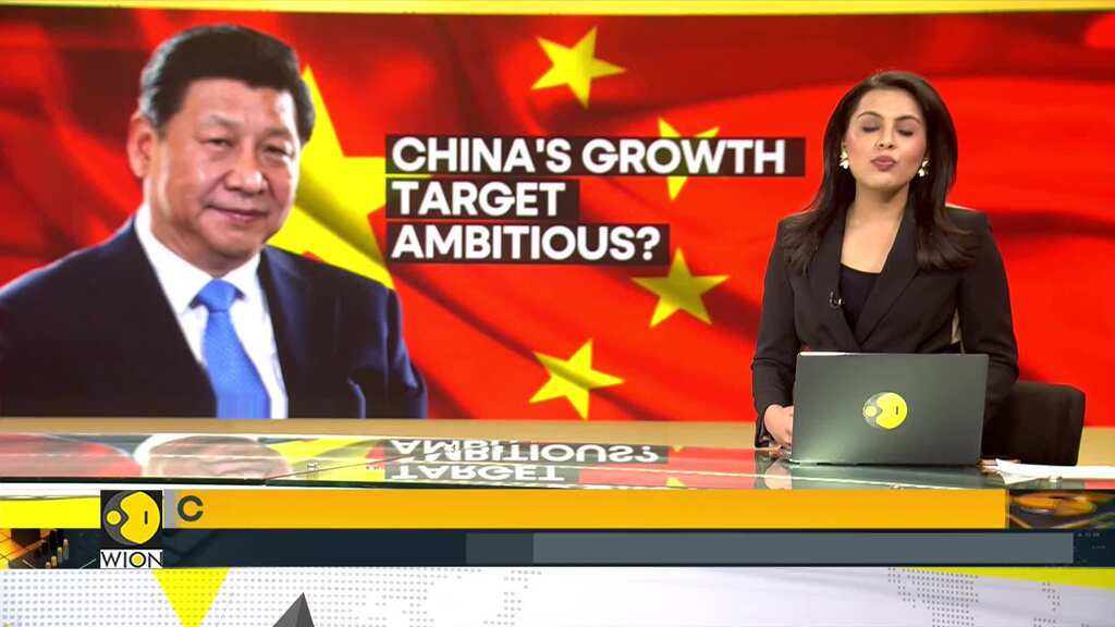China sets 5% growth target
