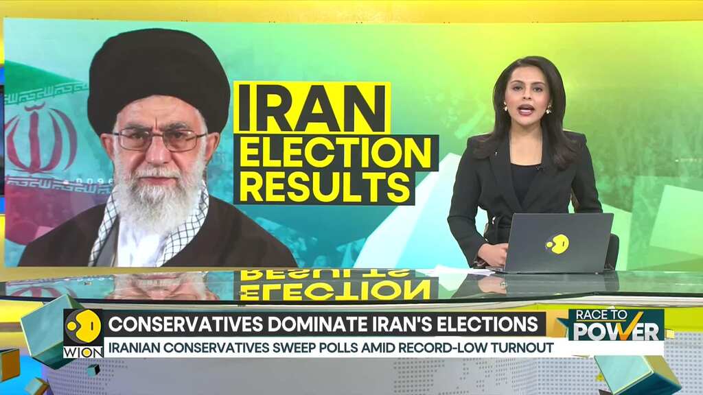 Iran elections: Iranian Conservatives sweep polls amid record-low turnout