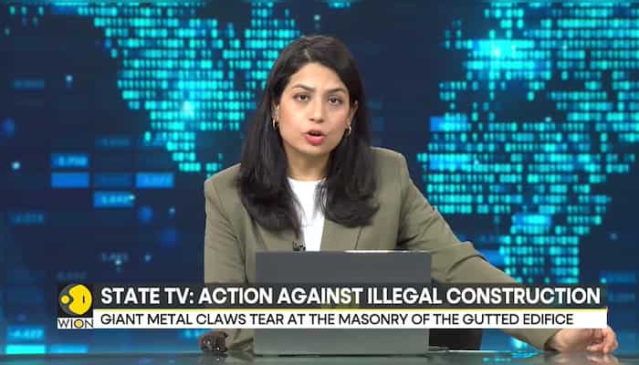 Azerbaijan demolishes key building of Karabakh Armenians