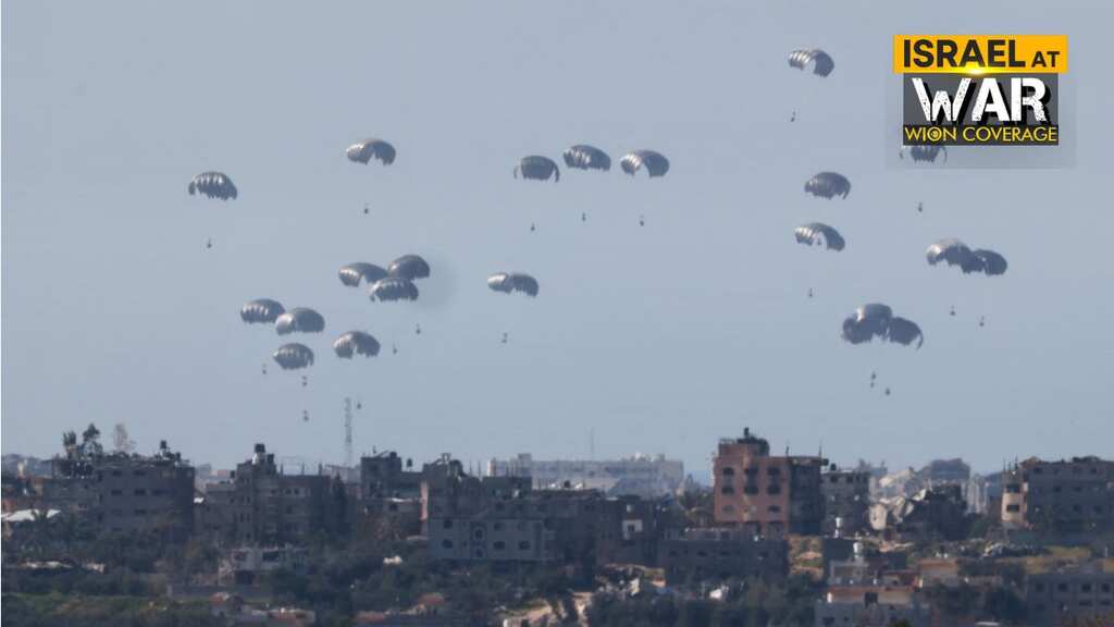Israel-Hamas war: US airdrops fresh round of humanitarian aid to Gaza; 36,800 meals delivered
