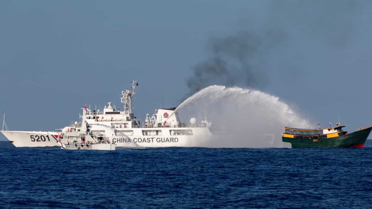 South China Sea: Philippines slams China for 'stirring up trouble' South China Sea: Philippines slams China for 'stirring up trouble'