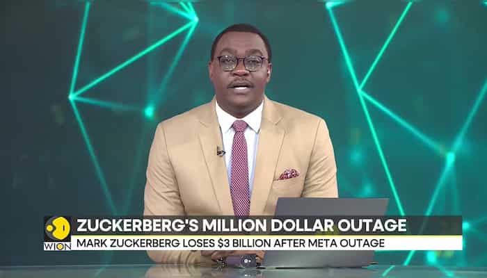 Mark Zuckerberg loses $3 billion after Meta outage