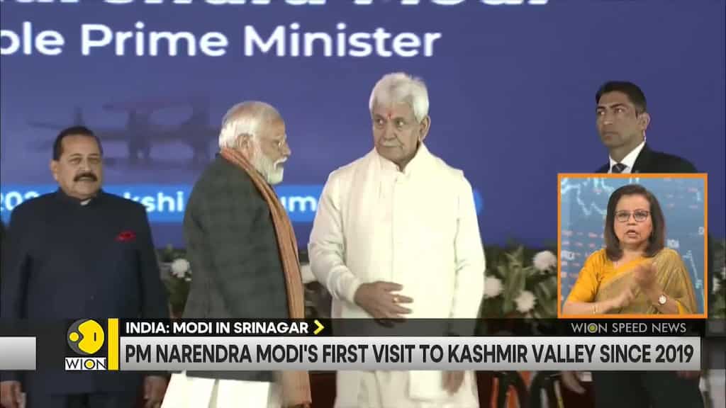 Modi in Kashmir: Indian PM to address rally, unveil infrastructure projects in Srinagar