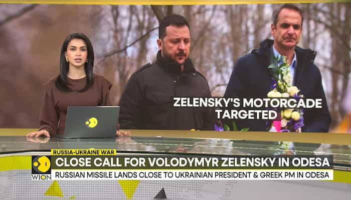 Ukraine War: Russian missile hit mere metres away from Zelensky, Greek PM's convoy
