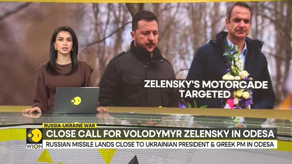 Ukraine War: Russian missile hit mere metres away from Zelensky, Greek PM's convoy
