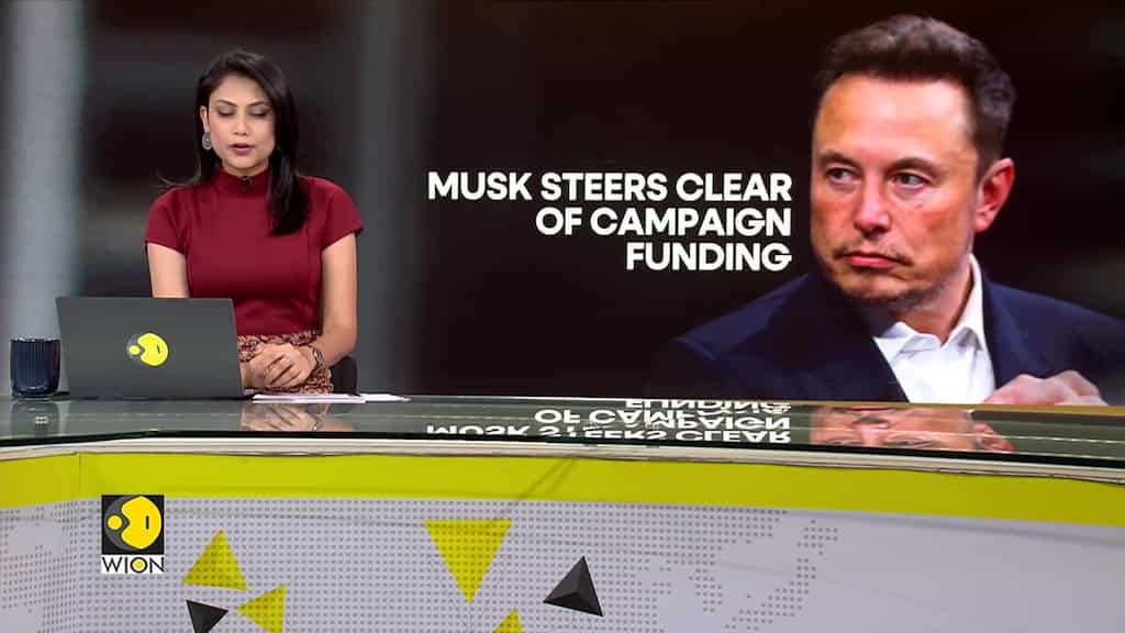 Elon Musk says he won't donate money to either US presidential candidate
