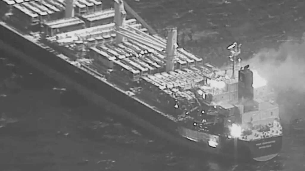 Yemen's Houthis claim missile strike on Andromeda Star oil tanker in Red Sea