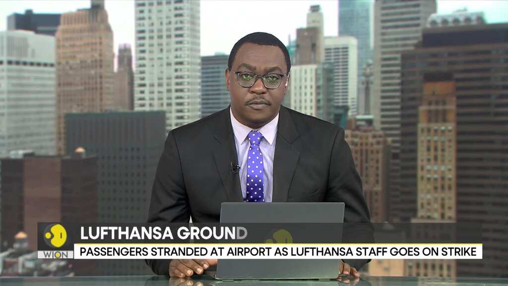 Germany: Passengers stranded at airport as Lufthansa staff goes on strike