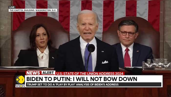 Biden's address: Biden reveals that an ex-Republican president told Putin, "Do whatever you want"
