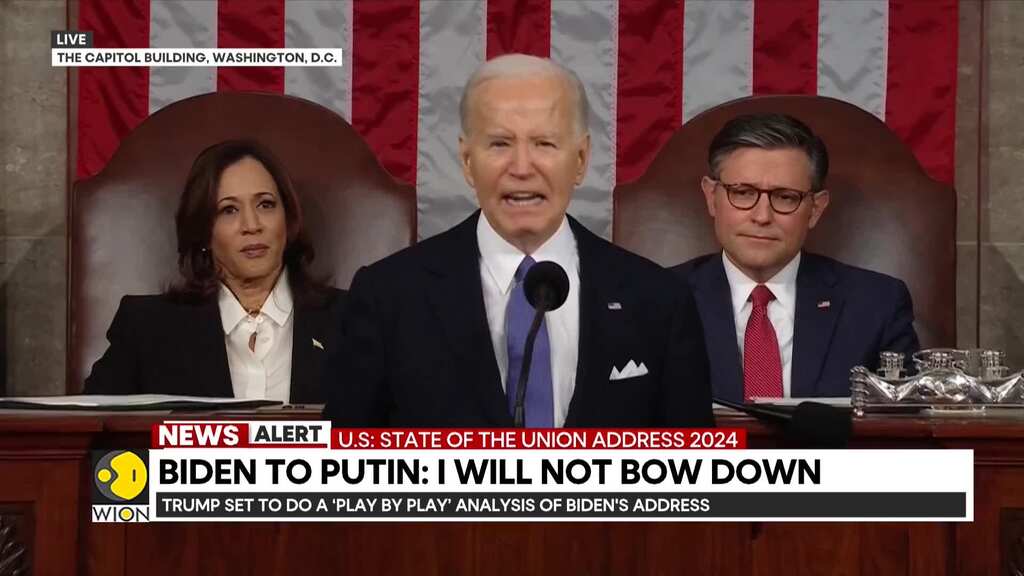 Biden's address: Biden reveals that an ex-Republican president told Putin, "Do whatever you want"
