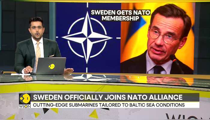 Sweden officially joins NATO military alliance, becomes 32nd member