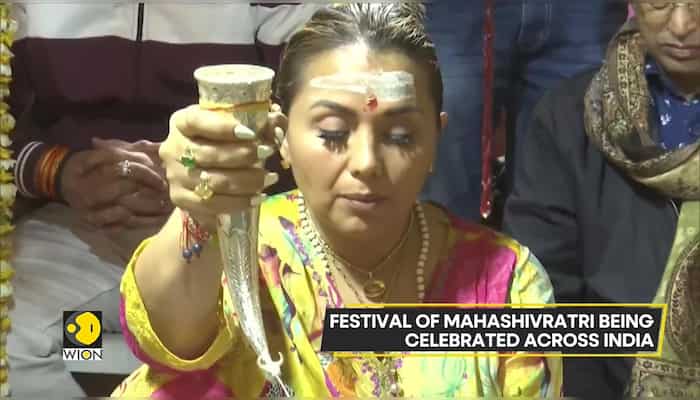 Mahashivratri: Devotees offer prayer to Lord Shiva; Day marks marriage of Lord Shiva & Parvati
