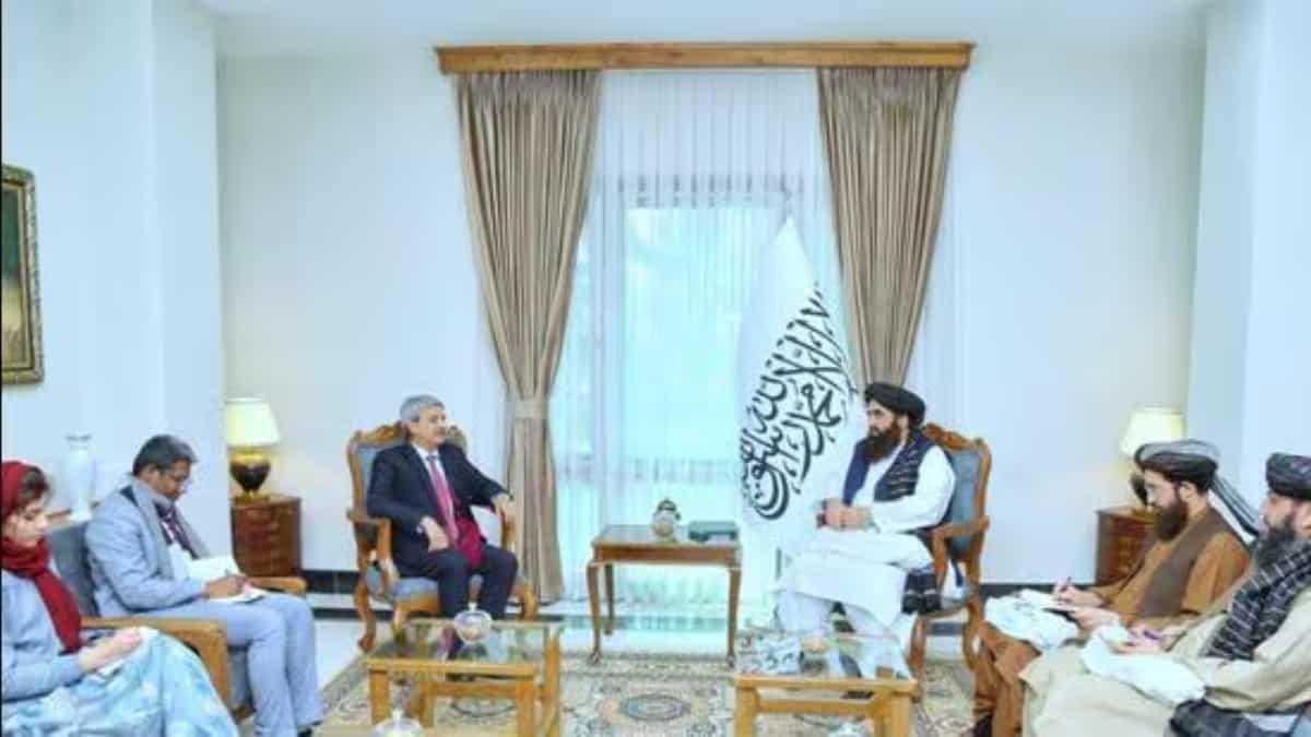 India's senior diplomat meets Taliban representative in Kabul India's senior diplomat meets Taliban representative in Kabul