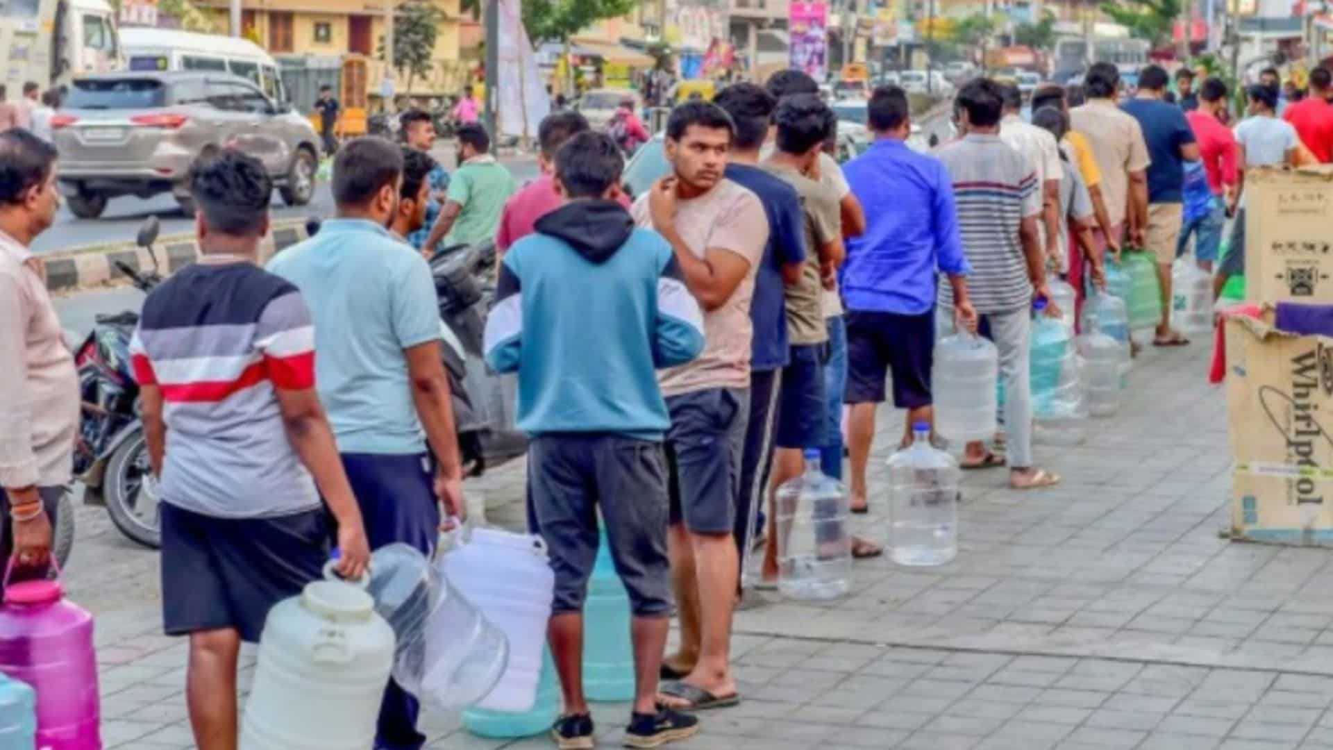 Bengaluru water crisis: Authorities ban use of drinking water for car washing, gardening; impose fine