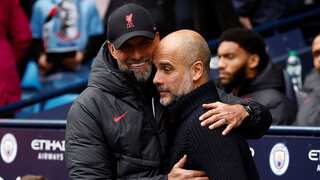 'We both are competitive but don’t think there is a rivalry,' says Klopp ahead of Liverpool-Man City clash