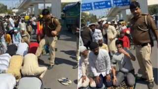 Delhi police condemn cop 'for kicking men offering namaz’ on road in New Delhi