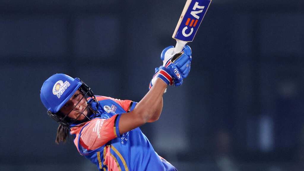 WPL 2024: Captain Harmanpreet slams unbeaten 95 as Mumbai crush Gujarat to qualify for playoffs