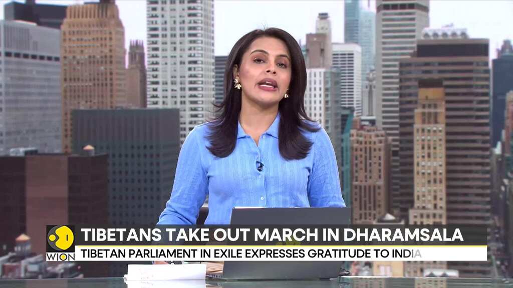 Tibetans mark 65th anniversary of National Uprising Day, take out rally in Dharamsala