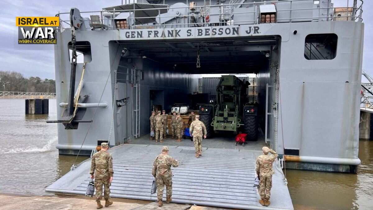 US military begins construction of pier off Gaza for aid delivery