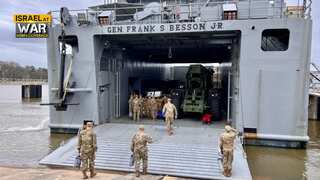 US military begins construction of pier off Gaza for aid delivery