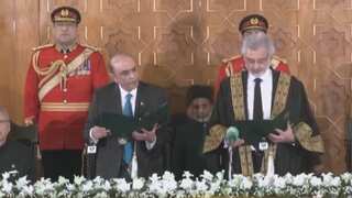Asif Ali Zardari sworn in as Pakistan’s president for record second time