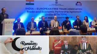 Top 10 world news: India seals FTA with four-nation European bloc, and more