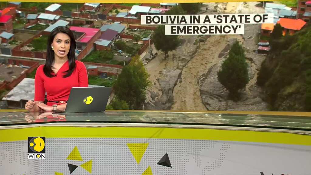 Bolivia declares state of emergency due to heavy rain
