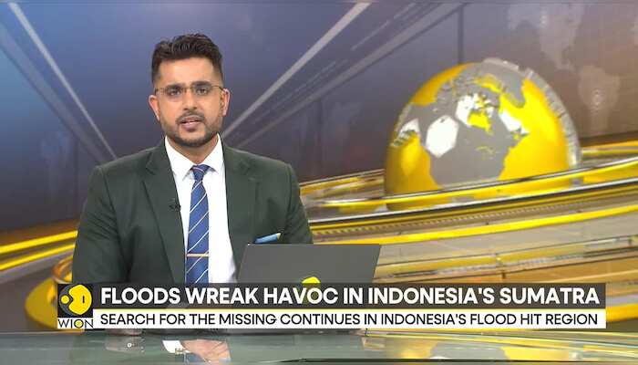 Indonesia: Flash floods wreak havoc in Sumatra, claim at least 19 lives, several missing