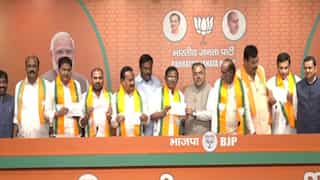 Lok Sabha polls: 4 leaders from BRS, 1 from Congress join BJP ahead of elections