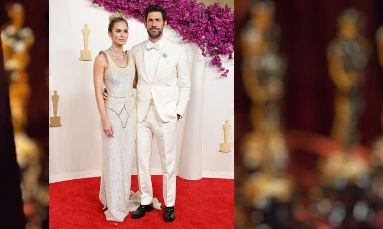 Emily Blunt and John Krasinski
