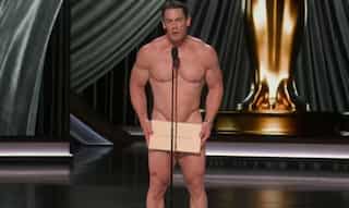 John Cena calls filming sex scenes 'embarassing', but Oscars naked walk 'worst'