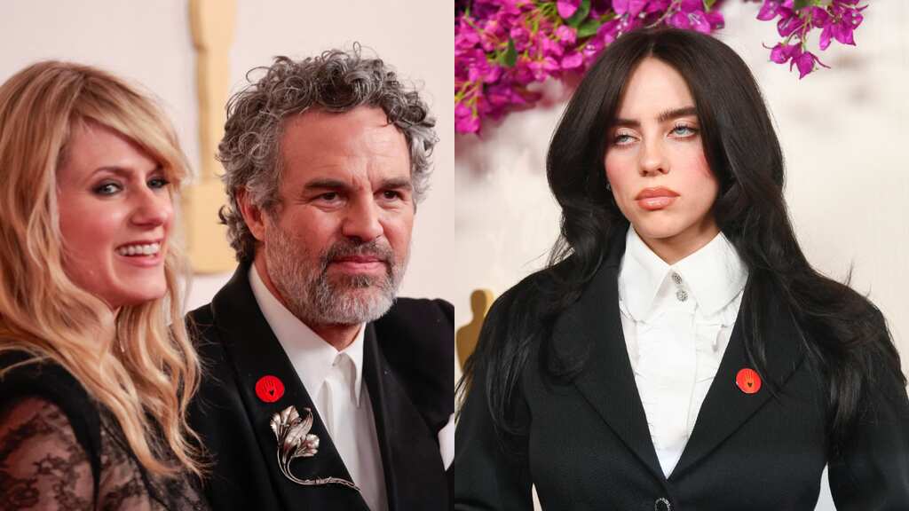 Oscars 2024: Why celebs like Billie Eilish, Mark Ruffalo were wearing red pins at the ceremony?