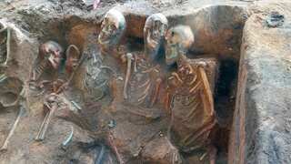 Scientists discover giant plague grave with 1,000 skeletons in Germany