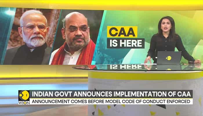 Government of India announces implementation of CAA