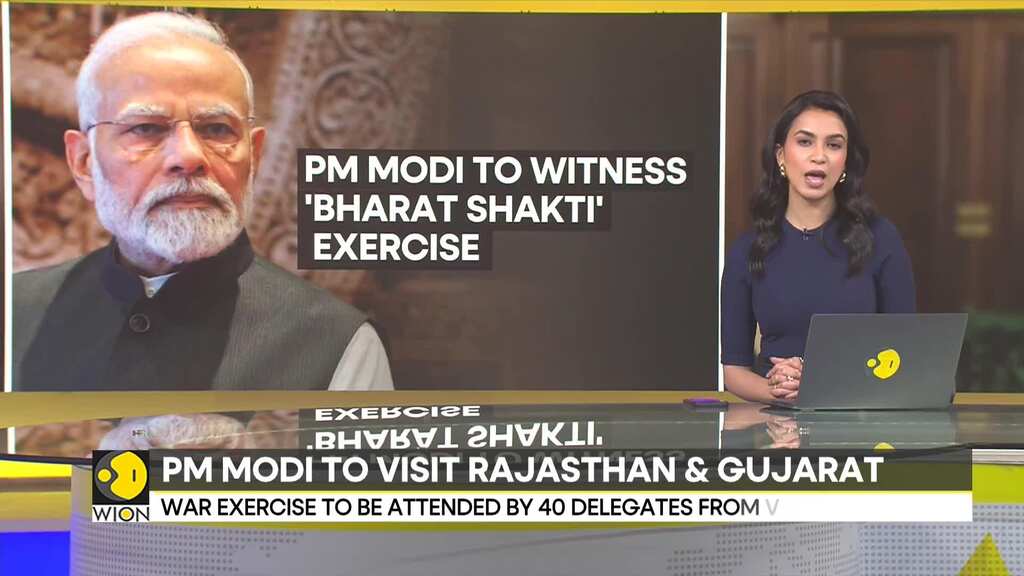 Indian PM Narendra Modi on a 12-state visit ahead of polls