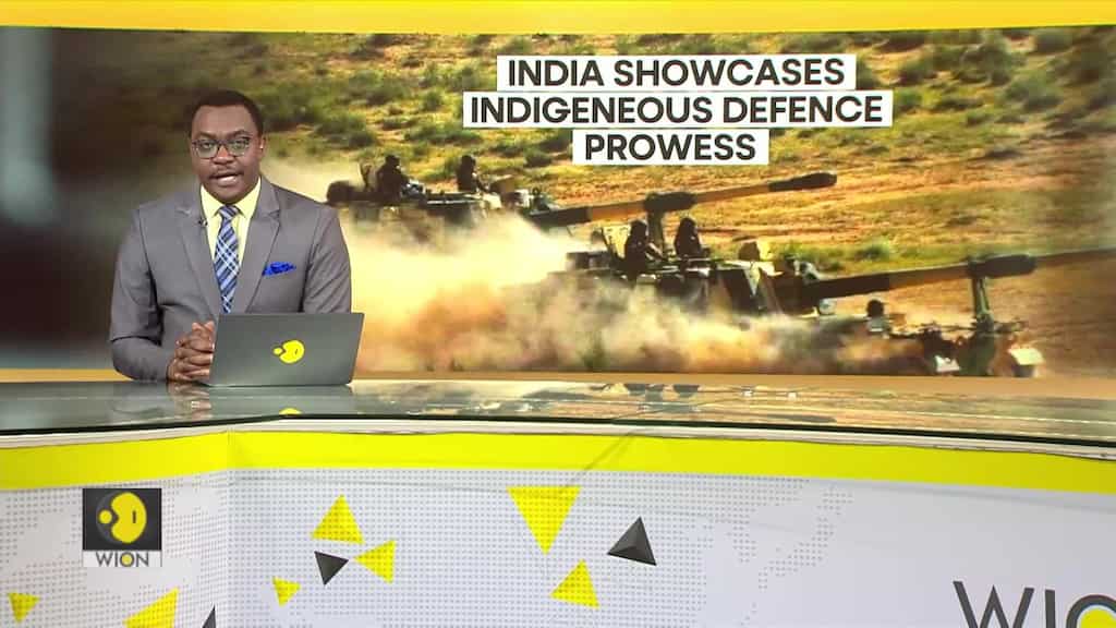 PM Modi witnesses tri-service 'Bharat Shakti' exercise in Pokhran