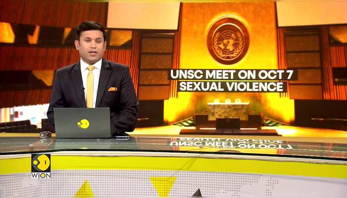 UNSC discusses 'sexual violence' on Oct 7