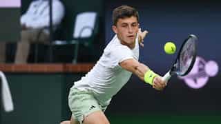 Tennis: Italian 'lucky loser' Luca Nardi hands shock defeat to Novak Djokovic in Indian Wells - WATCH