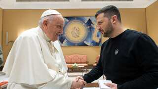 Ukraine summons Vatican envoy over Pope's 'white flag' comments