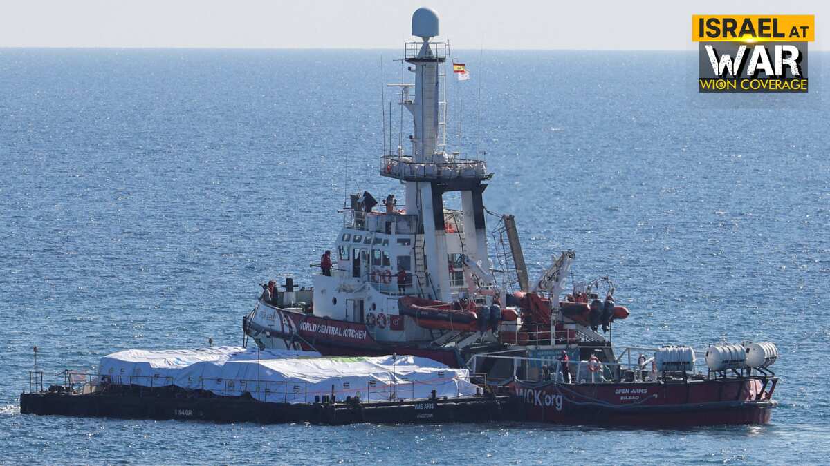 Israel-Hamas war: 'Open Arms', a ship carrying 200 tonnes of aid for Gaza, leaves from Cyprus Israel-Hamas war: 'Open Arms', a ship carrying 200 tonnes of aid for Gaza, leaves from Cyprus