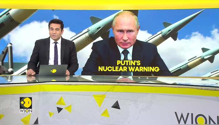 Russia's Putin talks about possible nuclear war