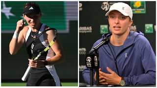 Tennis: Poland&#x27;s Iga Swiatek surges at Indian Wells to book quarterfinal with Caroline Wozniacki