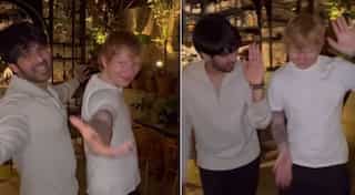 It's a riot! Ed Sheeran dances to Allu Arjun's Butta Bomma with Armaan Malik
