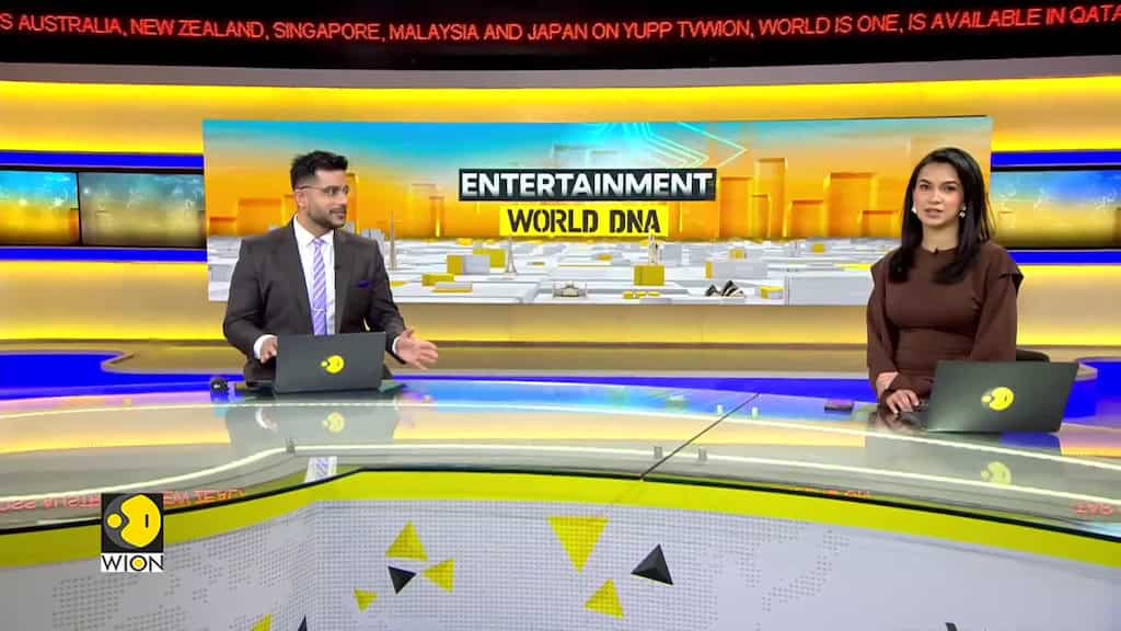 Team 'Fall Guy' roll into the premiere on the back of a pick-up truck