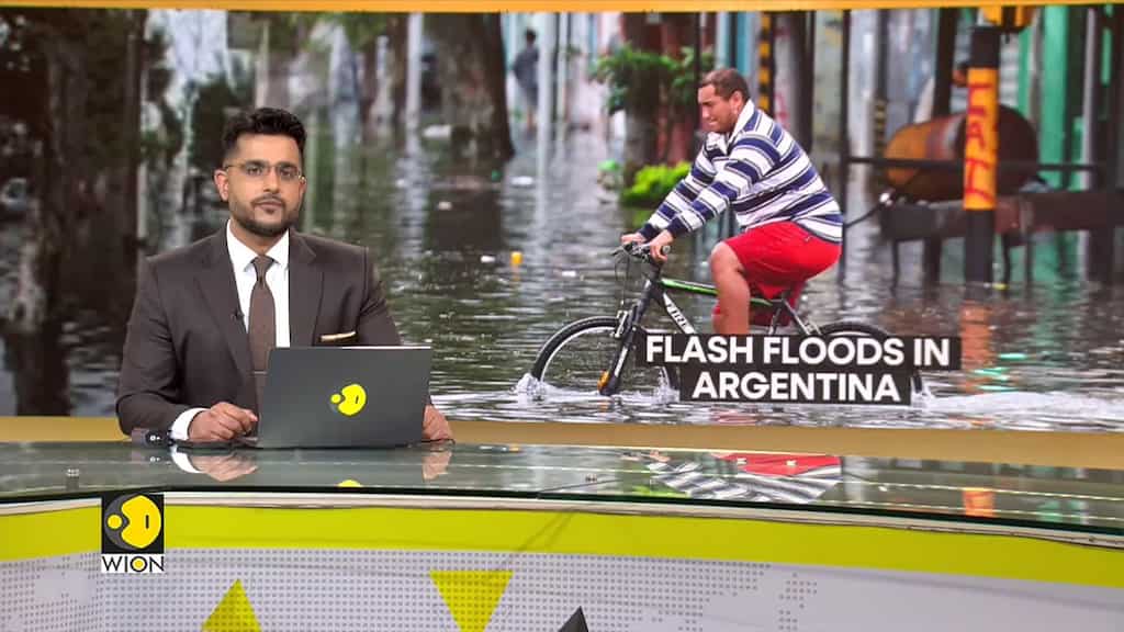 Argentina Floods: Orange alert issued in Argentine capital region