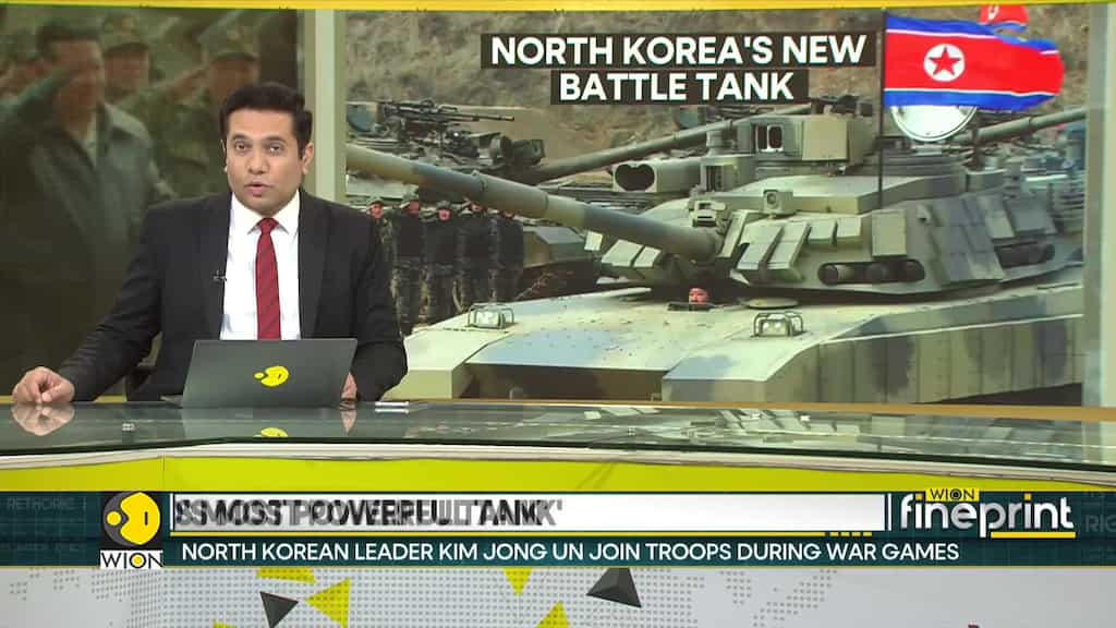 North Korea: Kim Jong Un turns 'tank man', drives 'world's most powerful tank' during mock battle