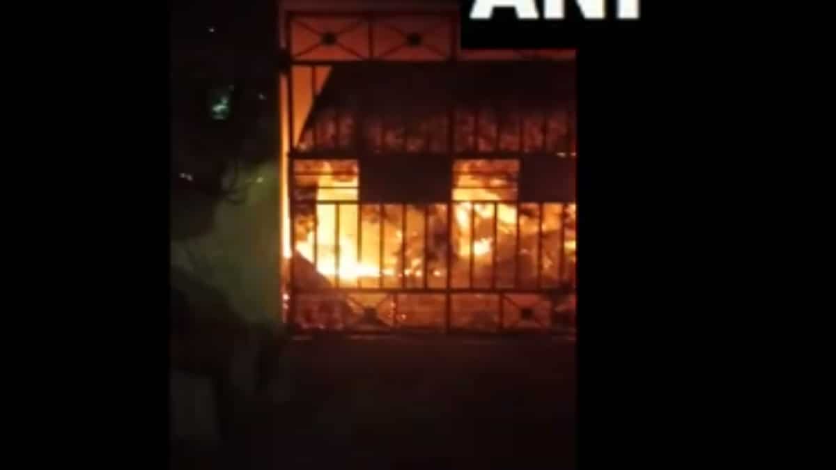 Nine rescued after massive fire breaks out in residential building in New Delhi's Shahdara Nine rescued after massive fire breaks out in residential building in New Delhi's Shahdara